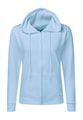Dames Hooded Sweaters full zip SG29F sky